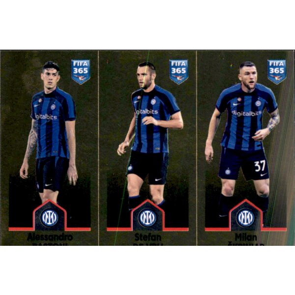 Sticker 295 Alessandro Bastoni/Stefan de Vrij/Milan skriniar