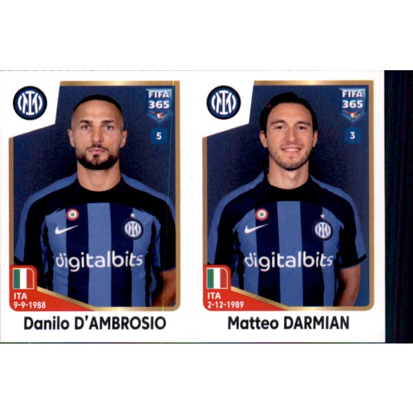 Sticker 297 Danilo D’Ambrosio/Matteo Darmian