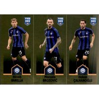 Sticker 299 Nicolo Barella/Marcelo Brozovic/Hakan Calhanoglu