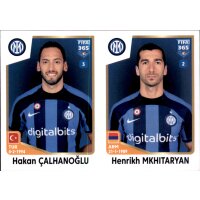 Sticker 304 Hakan Calhanoglu/Henrikh Mkhitaryan