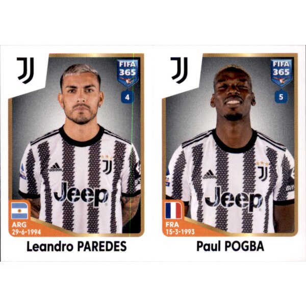 Sticker 319 Leandro Paredes/Paul Pogba