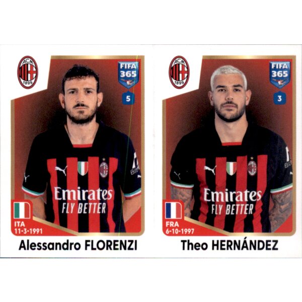 Sticker 328 Alessandro Florenzi/Theo Hernandez