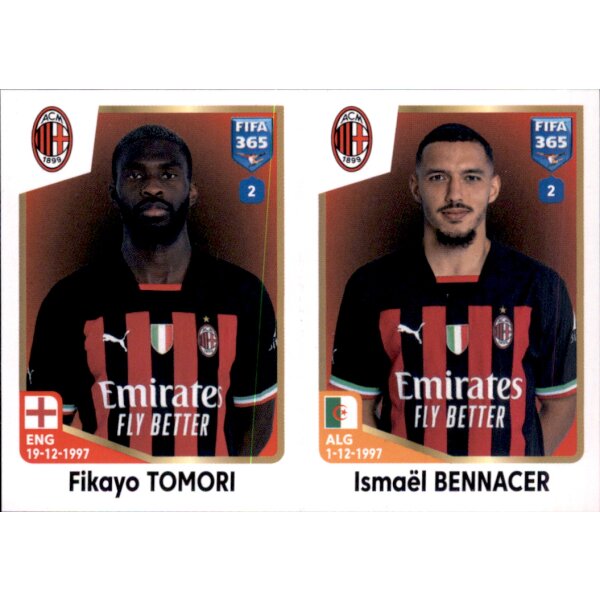 Sticker 330 Fikayo Tomori/Ismael Bennacer