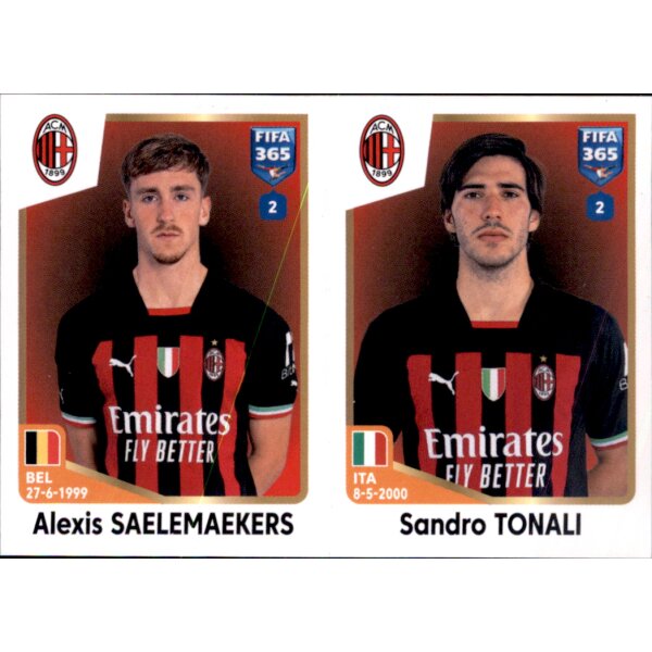 Sticker 335 Alexis Saelemaekers/Sandro Tonali