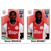 Sticker 384 Steven Bergwijn/Brian Brobbey