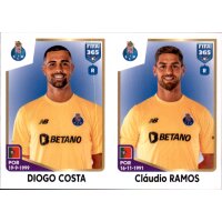 Sticker 390 Diogo Costa/Claudio Ramos