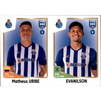 Sticker 399 Mateus Uribe/Evanilson