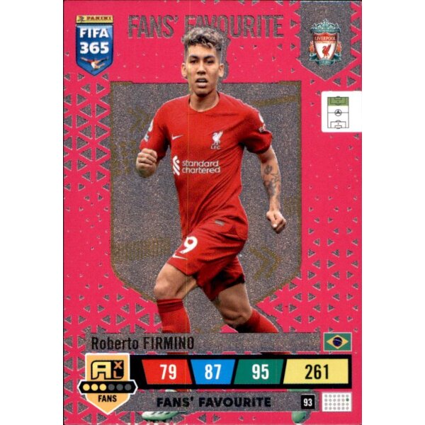 93 - Roberto Firmino - Fans Favourite - 2023