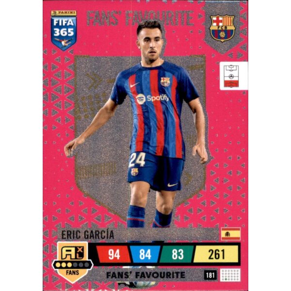 181 - Eric Garcia - Fans Favourite - 2023