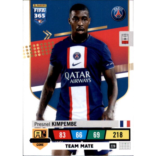 228 - Presnel Kimpembe - Team Mate - 2023