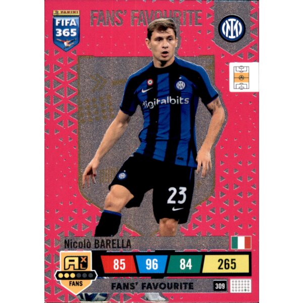 309 - Nicolo Barella - Fans Favourite - 2023