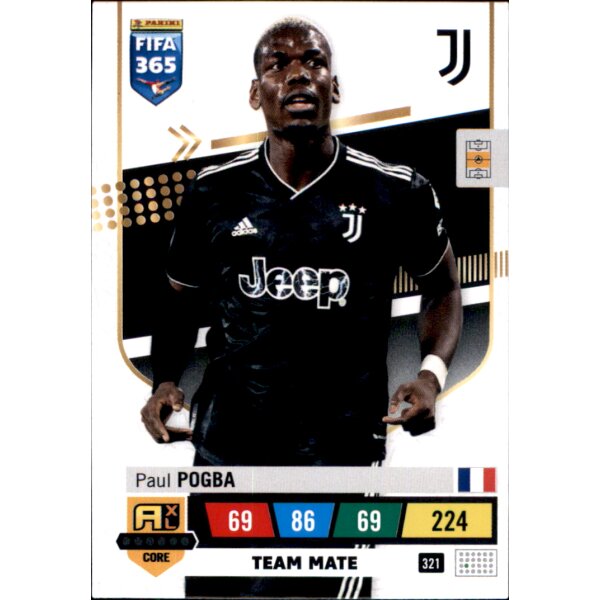 321 - Paul Pogba - Team Mate - 2023