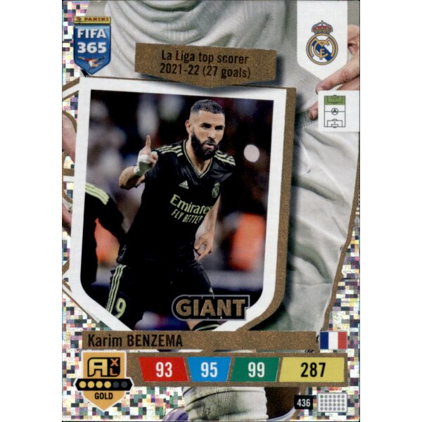 436 - Karim Benzema - Giant - 2023