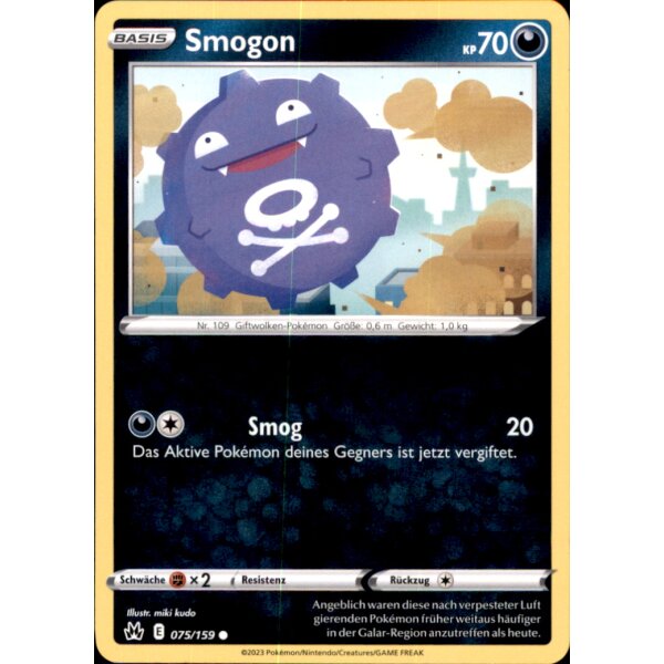 075/159 - Smogon - Common - SWSH12.5 Zenit der Könige