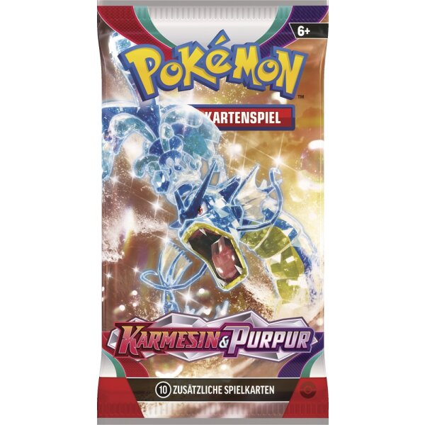 Pokemon Karmesin & Purpur - 1 Booster - Deutsch