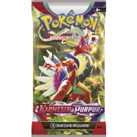 Pokemon Karmesin & Purpur - 1 Booster - Deutsch