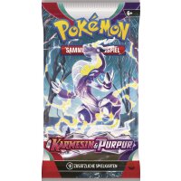 Pokemon Karmesin & Purpur - 1 Booster - Deutsch