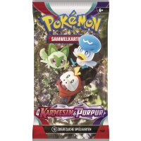 Pokemon Karmesin & Purpur - 1 Booster - Deutsch