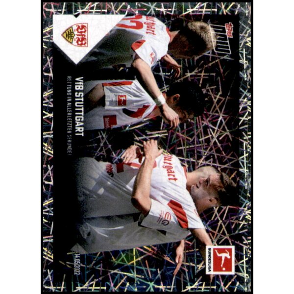 Topps Bundesliga 2022/23 - Sticker 7 - Rettung in letzer Sekunde - Beste Momente - VfB Stuttgart