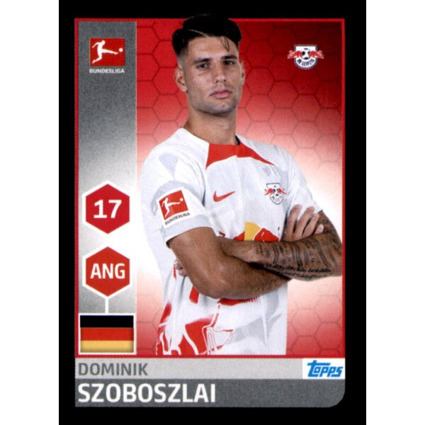 Topps Bundesliga 2022/23 - Sticker 20 - Dominik Szoboszlai - Evolution - RB Leipzig