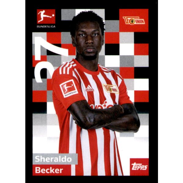 Topps Bundesliga 2022/23 - Sticker 21 - Sheraldo Becker - Evolution - 1. FC Union Berlin