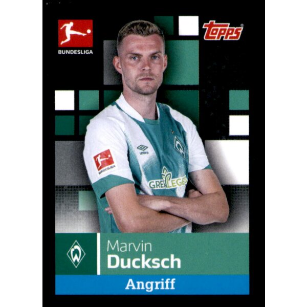 Topps Bundesliga 2022/23 - Sticker 22 - Marvin Ducksch - Evolution - Werder Bremen