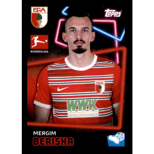 Topps Bundesliga 2022/23 - Sticker 39 - Mergim Berisha - FC Augsburg