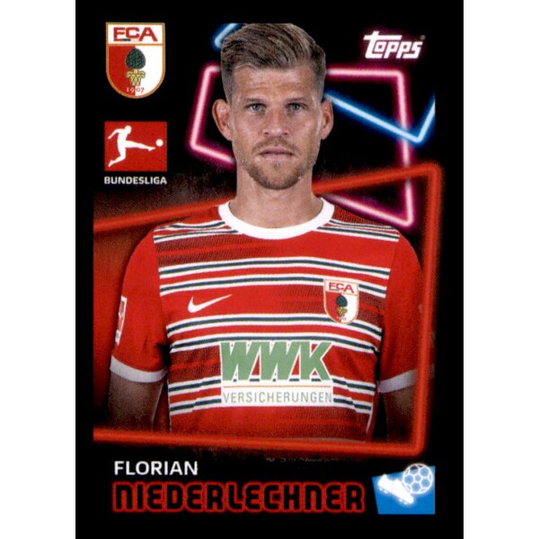 Topps Bundesliga 2022/23 - Sticker 40 - Florian Niederlechner - FC Augsburg