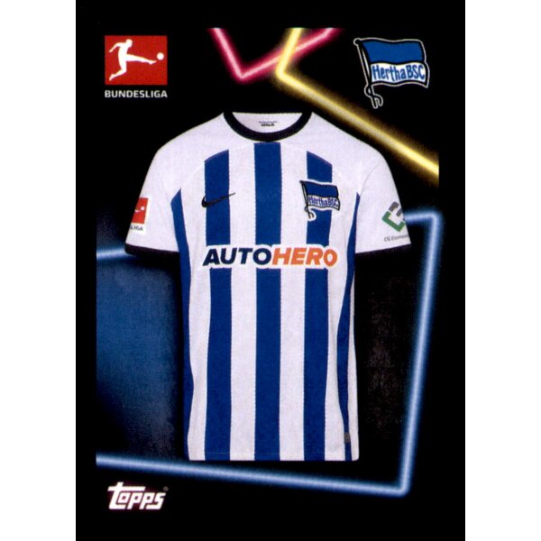 Topps Bundesliga 2022/23 - Sticker 43 - Heimtrikot - Hertha BSC Berlin