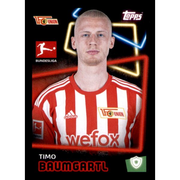 Topps Bundesliga 2022/23 - Sticker 67 - Timo Baumgartl - 1. FC Union Berlin