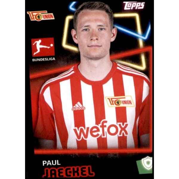 Topps Bundesliga 2022/23 - Sticker 69 - Paul Jaeckel - 1. FC Union Berlin