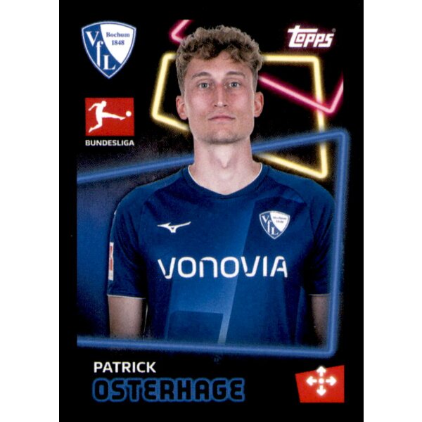 Topps Bundesliga 2022/23 - Sticker 92 - Patrick Osterhage - VfL Bochum 1848