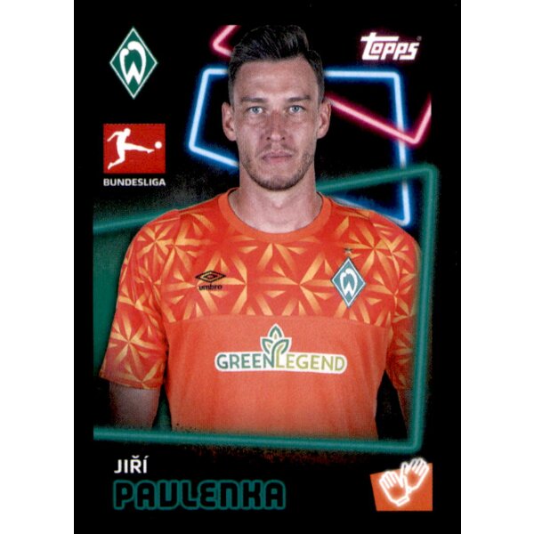 Topps Bundesliga 2022/23 - Sticker 103 - Jiri Pavlenka - Werder Bremen