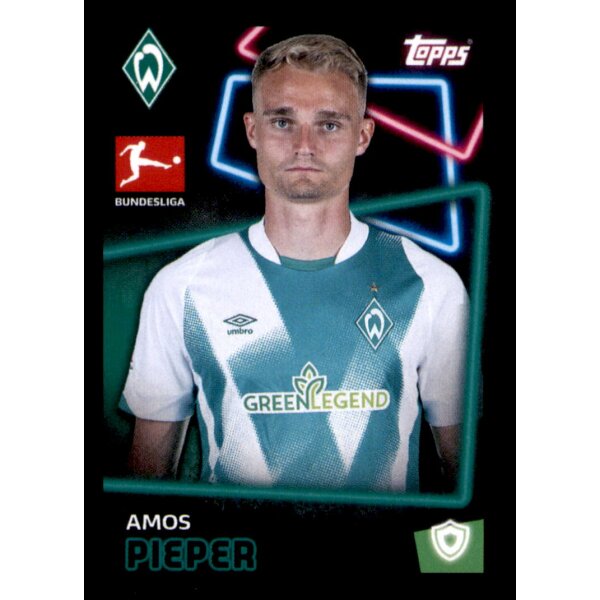 Topps Bundesliga 2022/23 - Sticker 105 - Amos Pieper - Werder Bremen