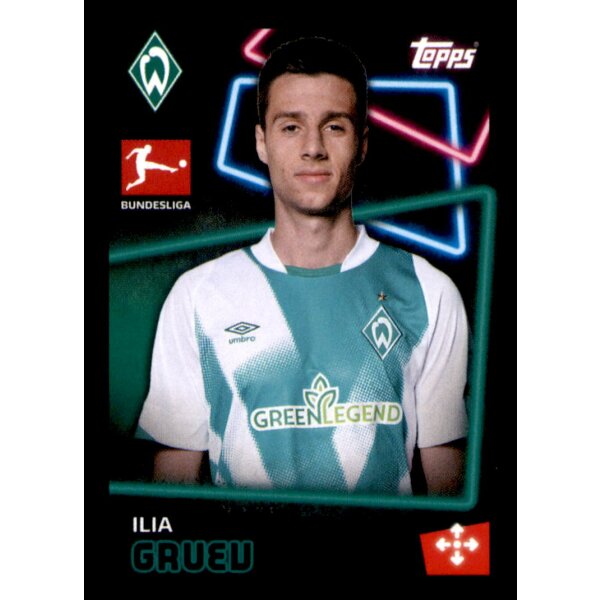 Topps Bundesliga 2022/23 - Sticker 113 - Ilia Gruev - Werder Bremen