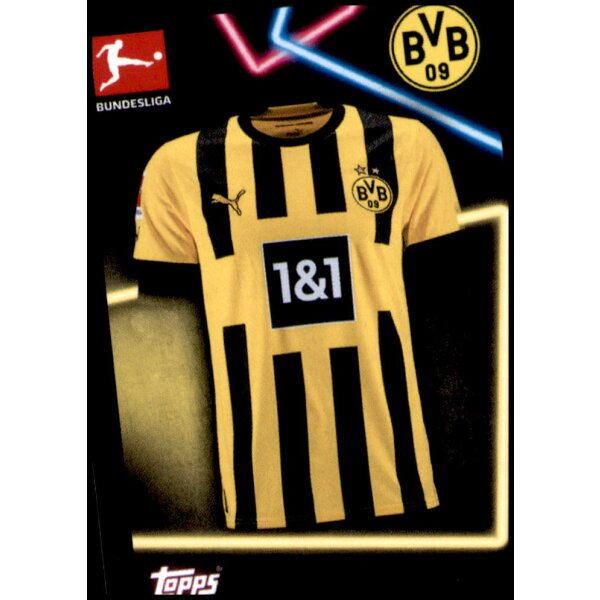 Topps Bundesliga 2022/23 - Sticker 121 - Heimtrikot - Borussia Dortmund