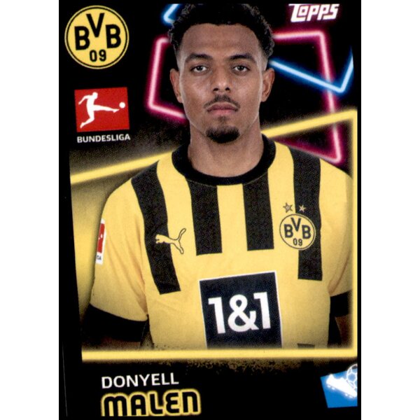 Topps Bundesliga 2022/23 - Sticker 134 - Donyell Malen - Borussia Dortmund