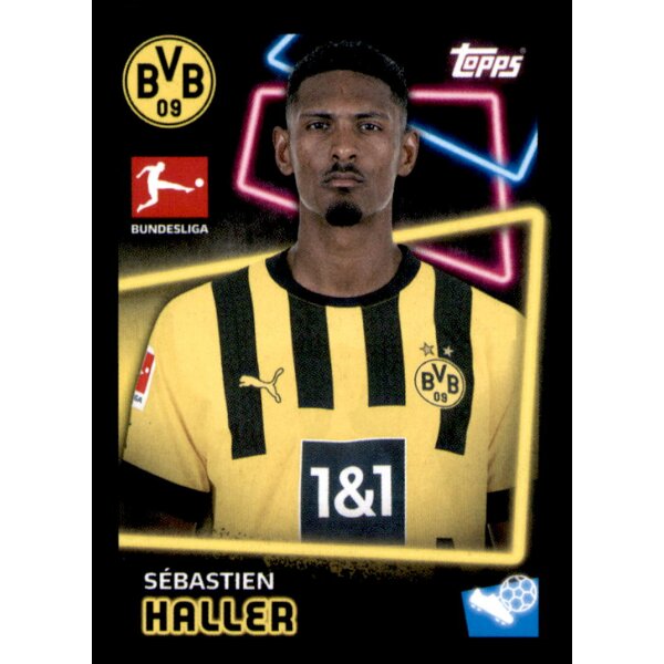 Topps Bundesliga 2022/23 - Sticker 136 - Sebastian Haller - Borussia Dortmund