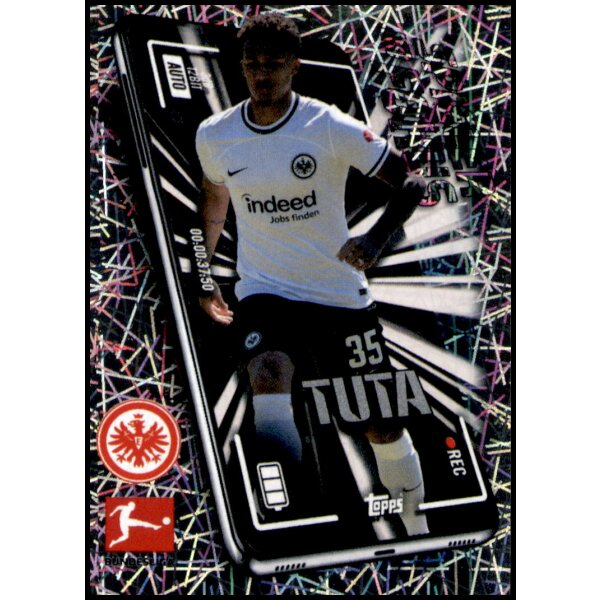 Topps Bundesliga 2022/23 - Sticker 142 - Tuta - Spieler im Fokus - Eintracht Frankfurt