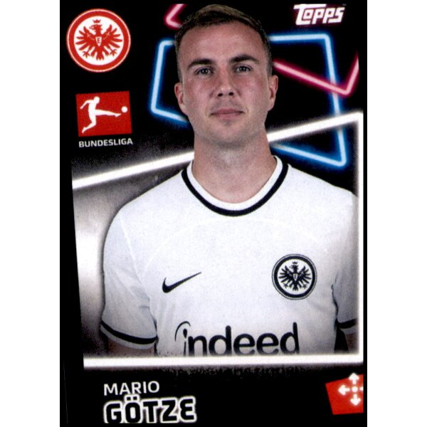 Topps Bundesliga 2022/23 - Sticker 148 - Mario Götze - Eintracht Frankfurt