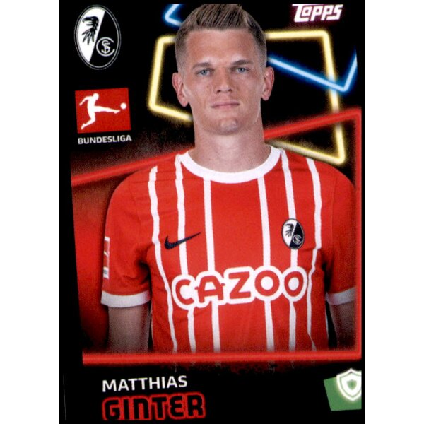 Topps Bundesliga 2022/23 - Sticker 162 - Matthias Ginter - SC Freiburg