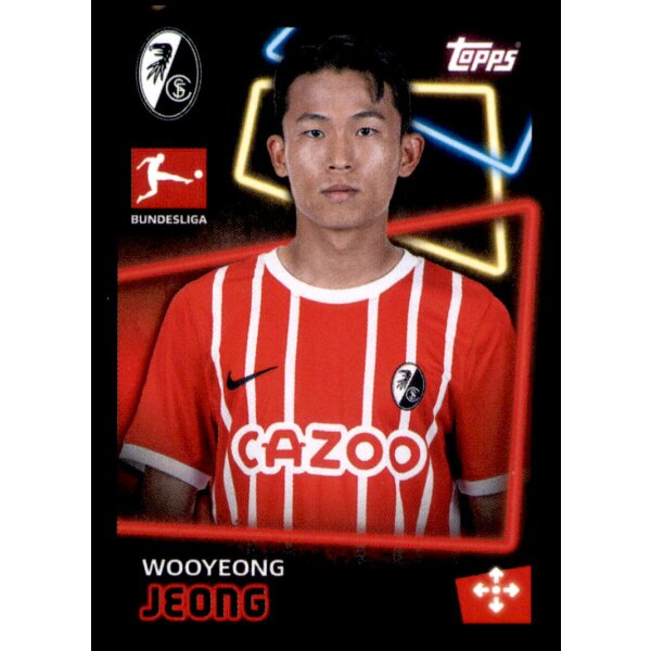 Topps Bundesliga 2022/23 - Sticker 169 - Wooyeong Jeong - SC Freiburg