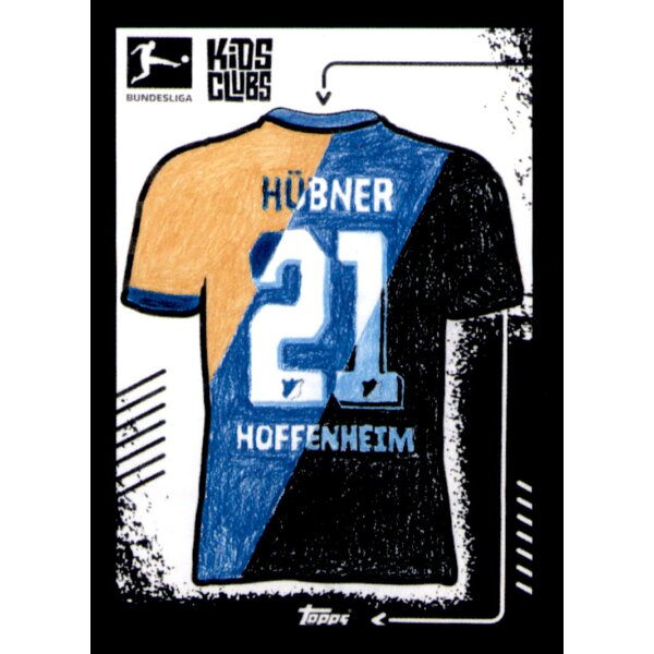 Topps Bundesliga 2022/23 - Sticker 176 - Kids-Club - TSG 1899 Hoffenheim