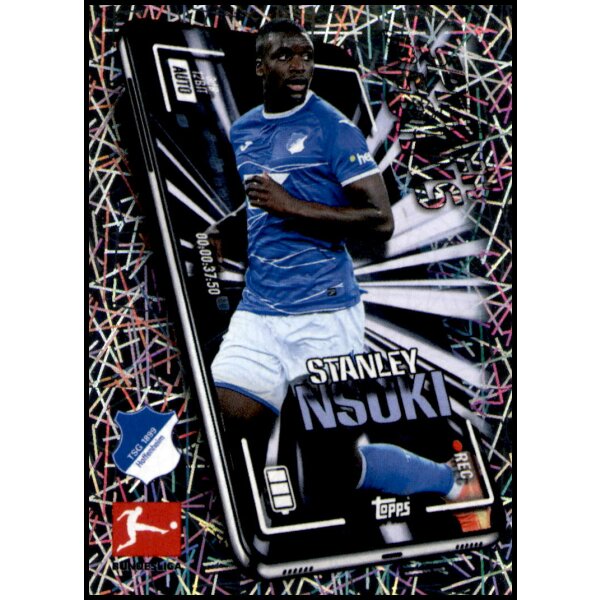 Topps Bundesliga 2022/23 - Sticker 183 - Stanley Nsoki - Spieler im Fokus - TSG 1899 Hoffenheim