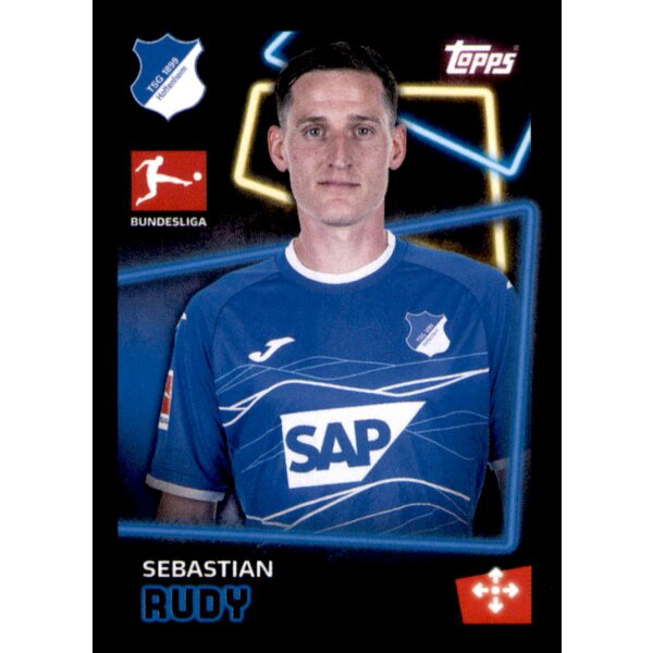 Topps Bundesliga 2022/23 - Sticker 185 - Sebastian Rudy - TSG 1899 Hoffenheim