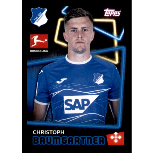 Topps Bundesliga 2022/23 - Sticker 188 - Christoph Baumgartner - TSG 1899 Hoffenheim