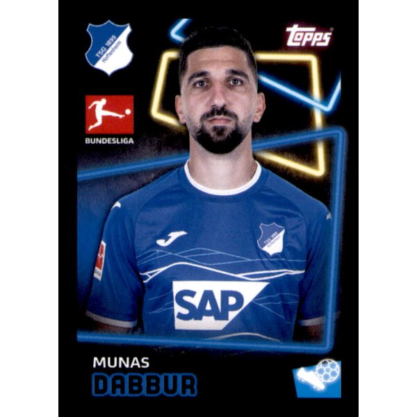 Topps Bundesliga 2022/23 - Sticker 191 - Dabbur - TSG 1899 Hoffenheim