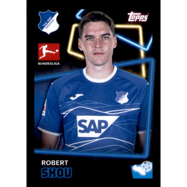 Topps Bundesliga 2022/23 - Sticker 192 - Robert Skov - TSG 1899 Hoffenheim