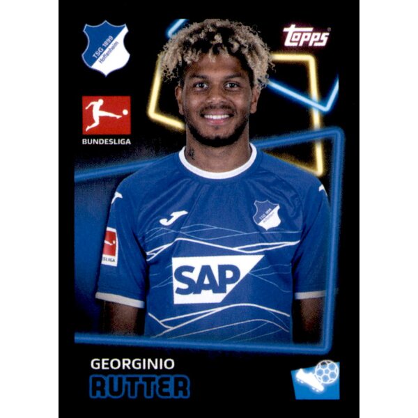 Topps Bundesliga 2022/23 - Sticker 193 - Georginio Rutter - TSG 1899 Hoffenheim