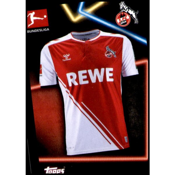 Topps Bundesliga 2022/23 - Sticker 196 - Heimtrikot - 1. FC Köln